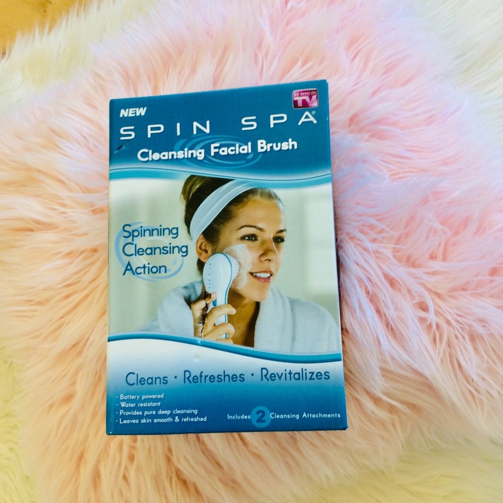 Spin Spa Cleansing Facial Brush New in Box